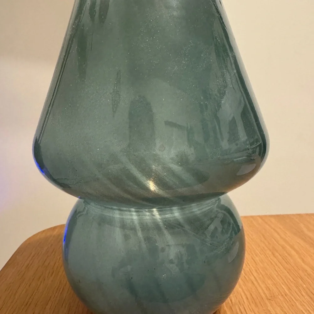 Blown Glass Decorative Mushroom Lantern